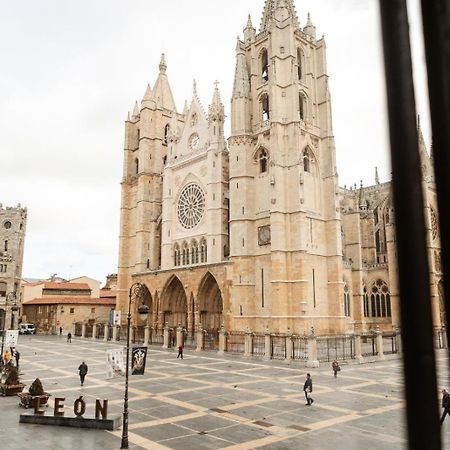 Albany Ancha Hotel León Buitenkant foto León Cathedral