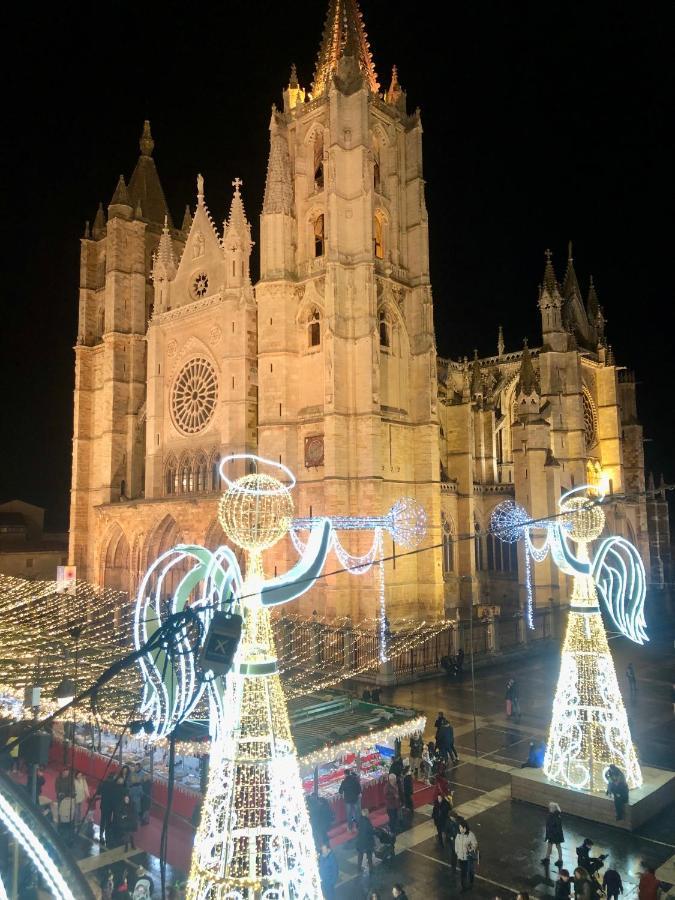 Albany Ancha Hotel León Buitenkant foto Cathedral of Ciudad Real